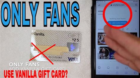 does onlyfans have gift cards|Yet Another Onlyfans Credit Card Question : r/CreditCards